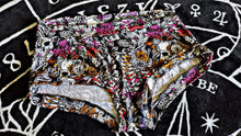 Load image into Gallery viewer, XXLarge Anatomical Floral Boyshort Undies (Bamboo Lycra)