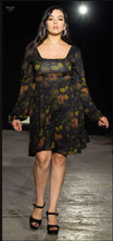 Load image into Gallery viewer, Size 8/10 Shadow Floral Carissa Dress