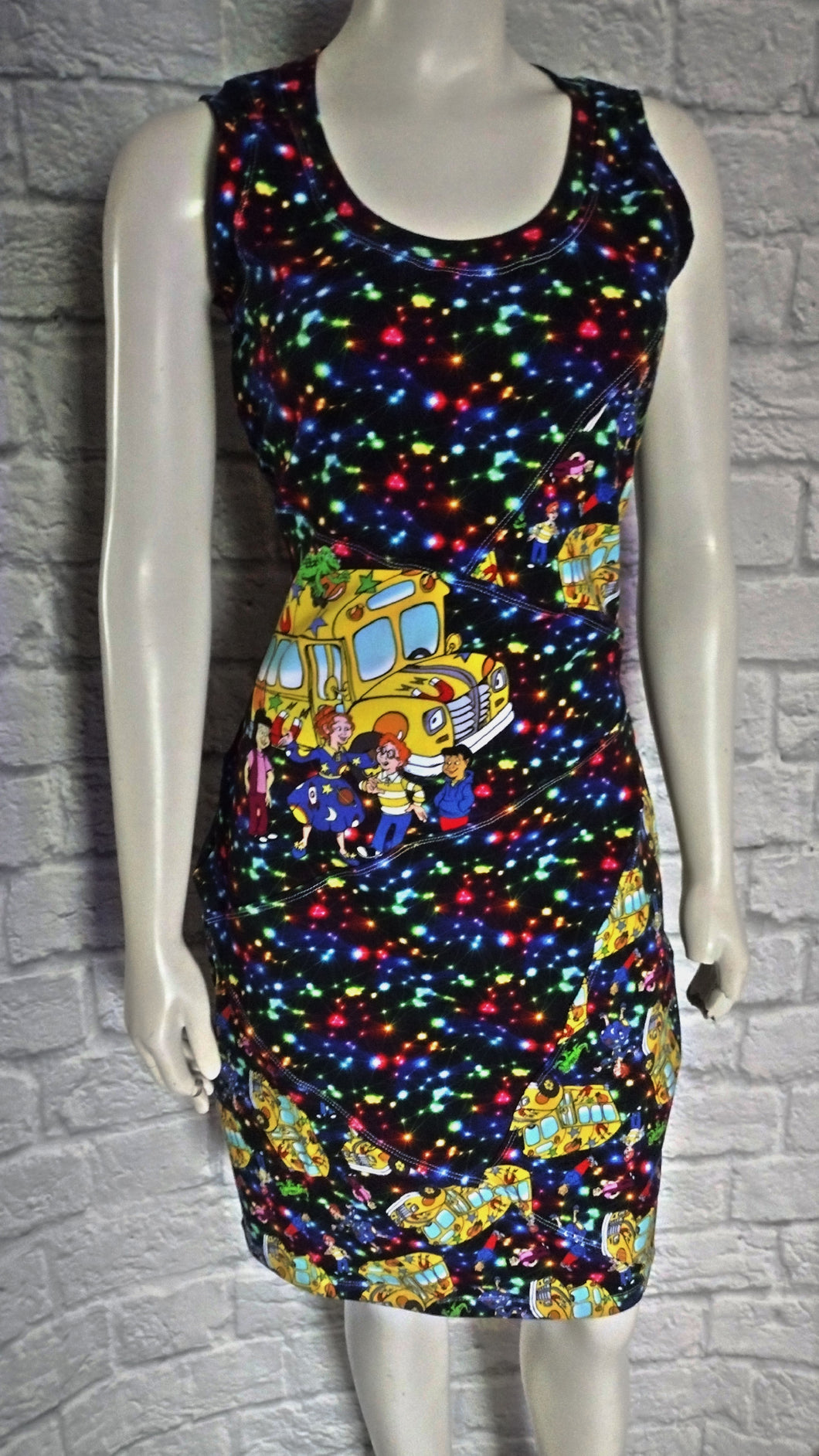 Size 10/Medium Frizzle Puzzle Dress