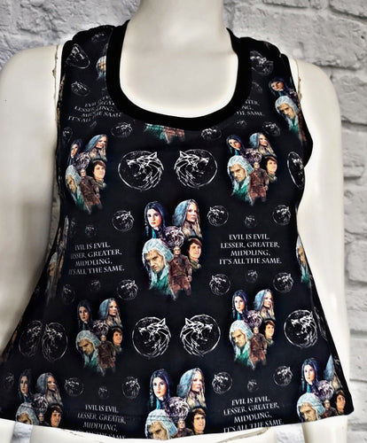 Small Witcher Crop Tank